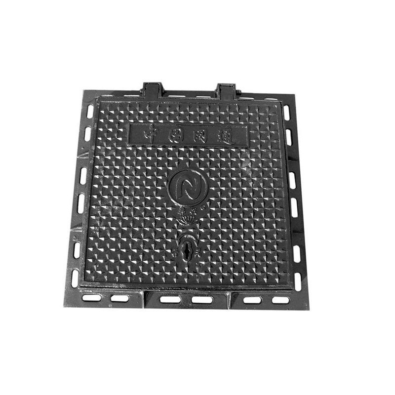 Cast iron manhole cover